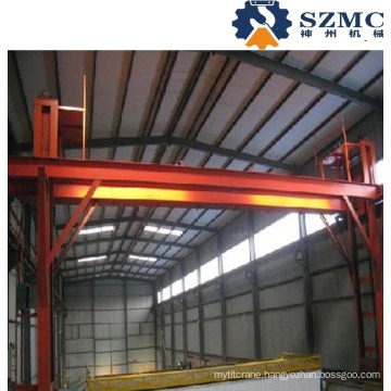 CE Approved Qey Type Electric Double Beam Bridge Coloring Crane for Aluminum Plants Hot Sale in South America